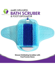 Exfoliador de Pies Mars Wellness - Limpiador de Piel Muerta 2