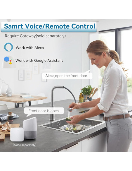 Cerradura Inteligente BEBASIA BA2H con Huella Dactilar y Bluetooth Cerradura Inteligente BEBASIA BA2H con Huella Dactilar y Bluetooth