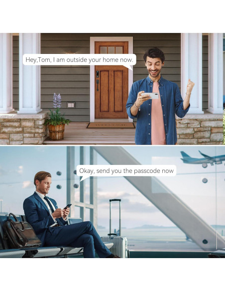 Cerradura Inteligente BEBASIA BA2H con Huella Dactilar y Bluetooth Cerradura Inteligente BEBASIA BA2H con Huella Dactilar y Bluetooth