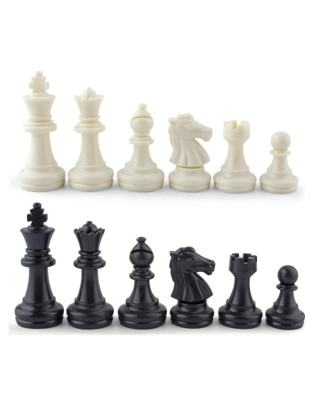 Conjunto de Piezas de Ajedrez Magnéticas DINOBROS 32 Piezas