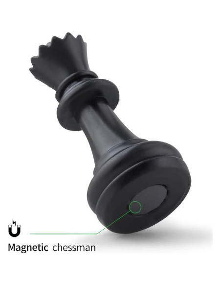 Conjunto de Piezas de Ajedrez Magnéticas DINOBROS 32 Piezas