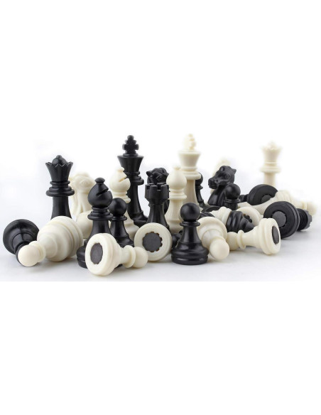 Conjunto de Piezas de Ajedrez Magnéticas DINOBROS 32 Piezas