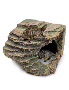 Plataforma para Tortugas Kathson 17x14x10 cm Resina No Tóxica