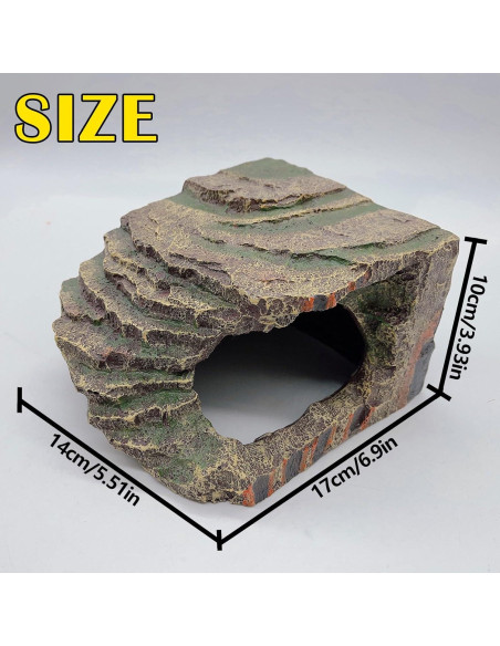 Plataforma para Tortugas Kathson 17x14x10 cm Resina No Tóxica