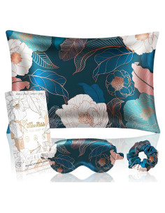 Funda de Almohada de Seda Miss Adola Estándar 66x51cm Peonía
