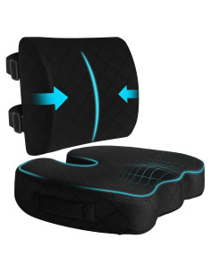 Cojín TushGuard Espuma Viscoelástica para Espalda y Coccix