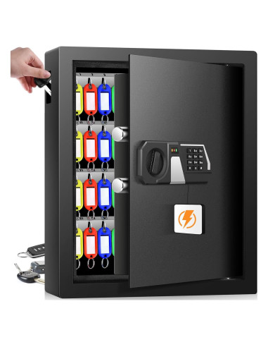 Caja de Llaves Ignífuga Nebakne para 71 Llaves Montada en Pared