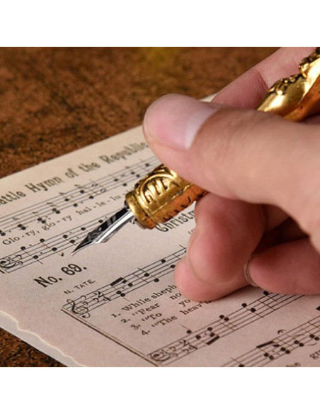 Juego de Plumas de Caligrafía Joyeee con Tinta y Sellos