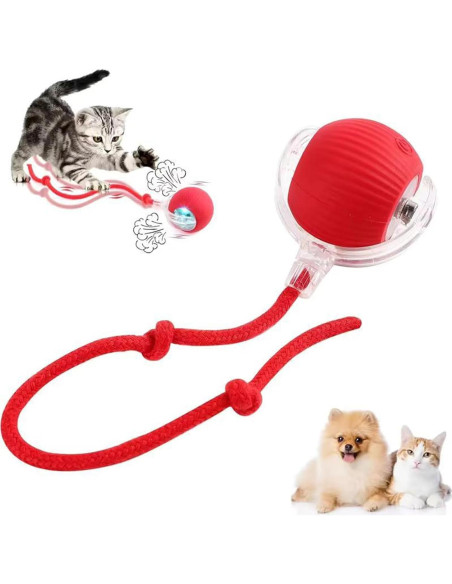 Juguete Interactivo para Gatos Genérico F2501 Bola Automático 5.49 cm Juguete Interactivo para Gatos Genérico F2501 Bola Automático 5.49 cm