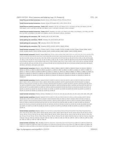 Kit de terminales de cobre SVAAR 20 piezas 1/0 y 2/0 AWG