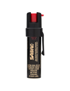 Spray de Defensa SABRE 3-en-1 con Clip - 23 ml, Máxima Fuerza