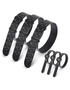 Conjunto de Medición de Tamaño de Anillo y Pulsera JIYIN 6 Pcs