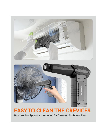 Soplador de Aire Comprimido VOGMA V9s 200000 RPM Recargable