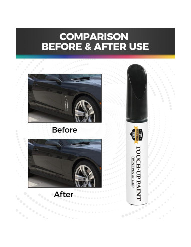 Bolígrafo de Pintura de Retocado UBOG para Rayones de Coche Negro