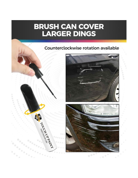 Bolígrafo de Pintura de Retocado UBOG para Rayones de Coche Negro