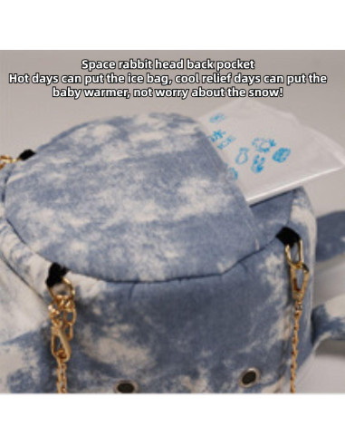 Bolsa de transporte para hámster y pequeños animales Gris