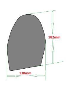 Reemplazo Tacones de Goma y Media Suela Negro 2mm/3.5mm 2