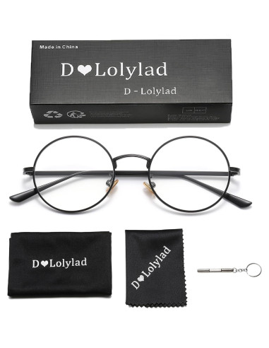 Gafas Redondas Anti Luz Azul D Lolylad - Sin Prescripción