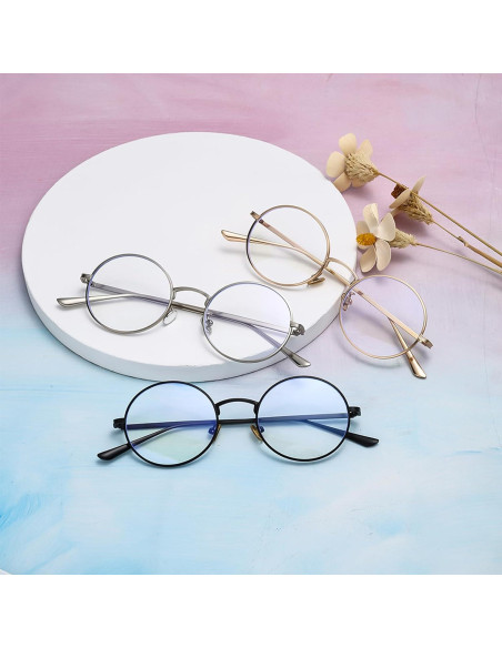 Gafas Redondas Anti Luz Azul D Lolylad - Sin Prescripción