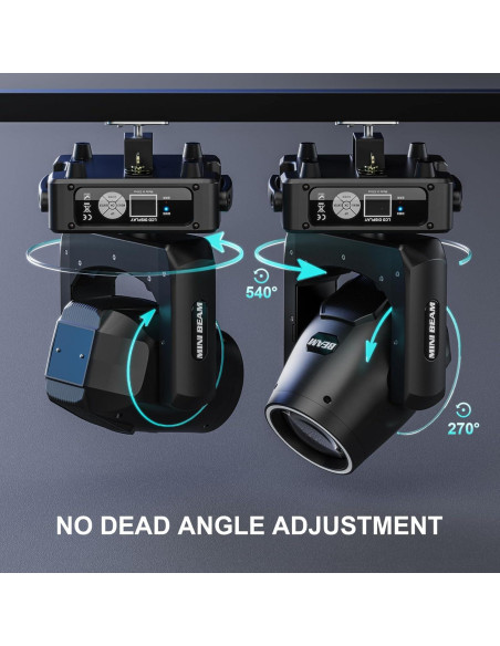 Luz de Cabeza Móvil Beam 350W GdjRttk con LED RGB 4Pack