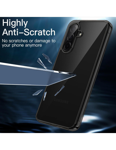 Funda JETech para Samsung Galaxy A26 5G Antigolpes Negra