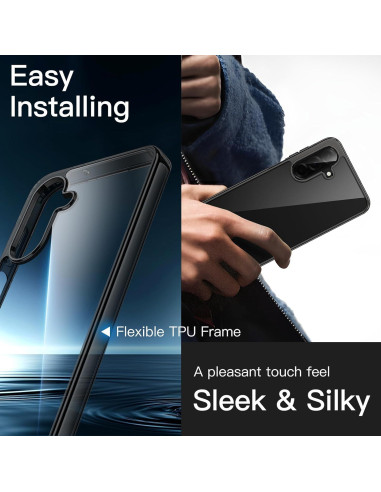 Funda JETech para Samsung Galaxy A26 5G Antigolpes Negra