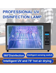 Gabinete de Desinfección UV 24L Genérico - Caja Limpiadora UVC 2