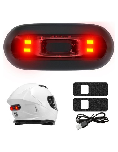 Luz LED para Casco JAGASOL JS-TKWD-4 Impermeable