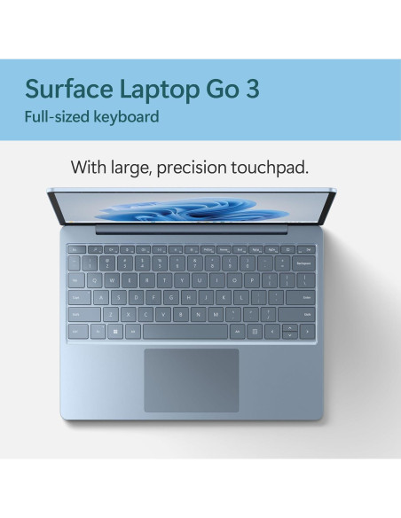 Laptop Microsoft Surface Go 3 - 12.4" Táctil, Intel i5, 8GB RAM, 256GB SSD, Azul Hielo