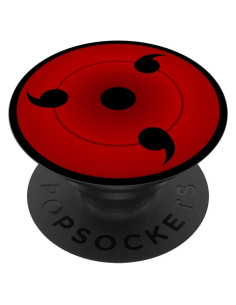 PopSockets PopGrip Adhesivo Negro Rojo Estilo Anime