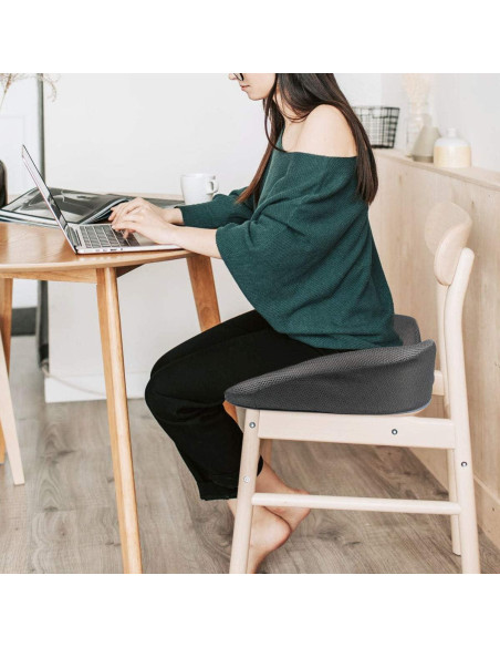 Almohadilla para Asiento LOUTYTUO 45x39cm Espuma de Memoria