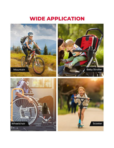 Soporte para Botella de Agua KEMIMOTO para Bicicleta 0.47-0.95L