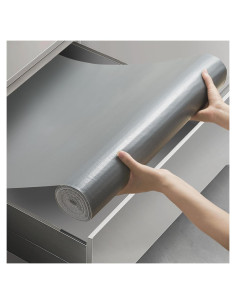 Forro de Estante Viseeko Gris 30.48 cm x 3.05 m Antideslizante