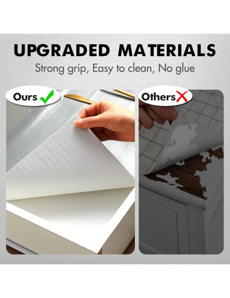 Forro de Estante Viseeko Gris 30.48 cm x 3.05 m Antideslizante