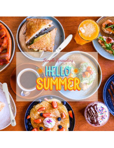 Espátula de Acero Inoxidable Simple Spreading 22.6 cm 2