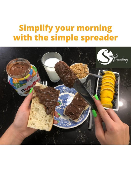 Espátula de Acero Inoxidable Simple Spreading 22.6 cm