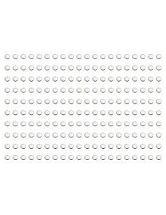 Etiquetas de estampado redondas Shapenty 6mm acero inoxidable 200PCS