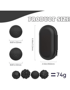 Bolas Magnéticas Antiestrés FZChenrry - Juguete Sensorial 8 Piezas 2