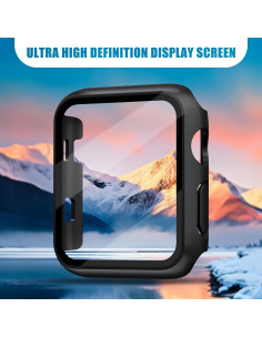 Funda Protectora para Apple Watch 38mm Foamia - Negro Duro 2