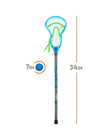 Conjunto de Palo de Lacrosse Mini Franklin Sports 86.36 cm