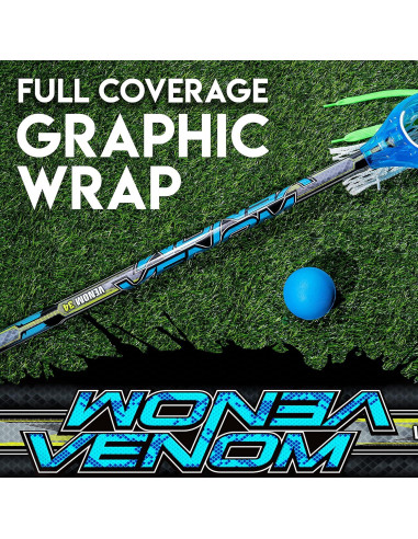 Conjunto de Palo de Lacrosse Mini Franklin Sports 86.36 cm