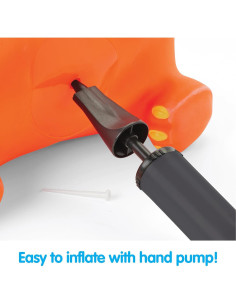 Rebote Dino Inflable Kidoozie - Diversión Interior y Exterior 2+ 2