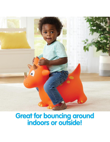 Rebote Dino Inflable Kidoozie - Diversión Interior y Exterior 2+