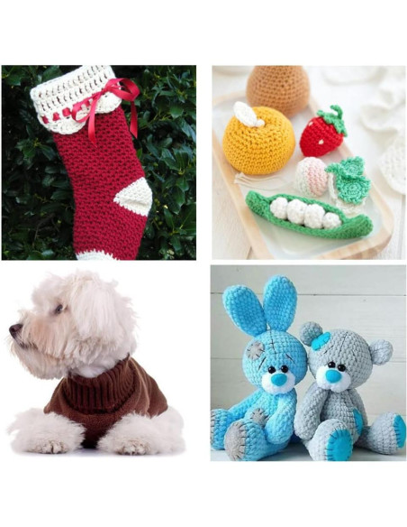 Juego de Ganchillos de 14 Piezas CFTfabMS Aluminio Multicolor Juego de Ganchillos de 14 Piezas CFTfabMS Aluminio Multicolor