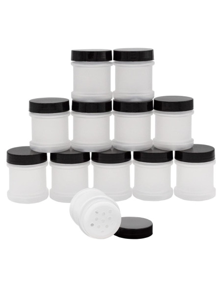 Frascos de Especias Mini Cornucopia 30ml con Tamiz - Paquete de 12