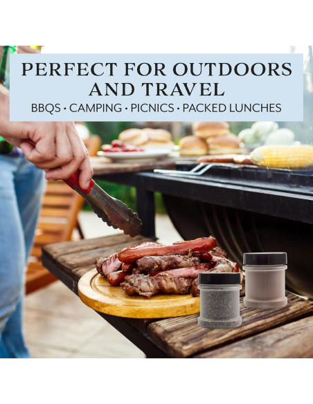 Frascos de Especias Mini Cornucopia 30ml con Tamiz - Paquete de 12