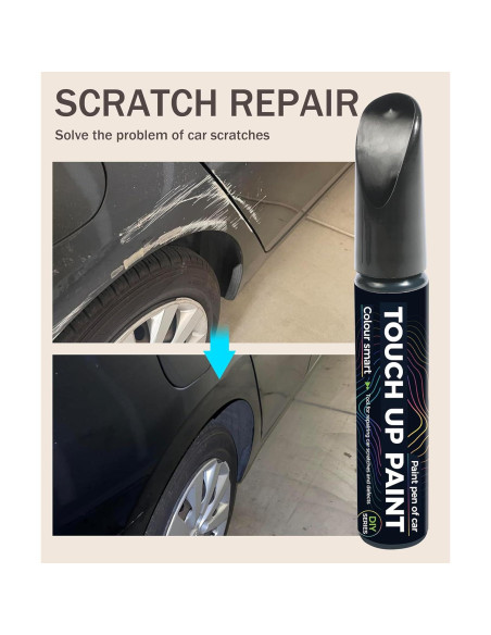 Bolígrafo de Pintura de Retoque bylikeho 12ml Negro