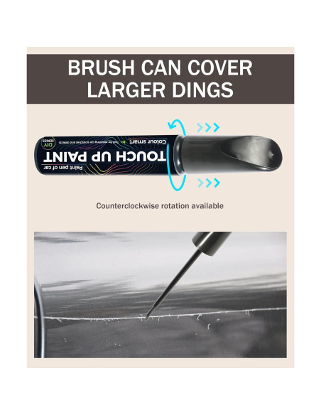 Bolígrafo de Pintura de Retoque bylikeho 12ml Negro