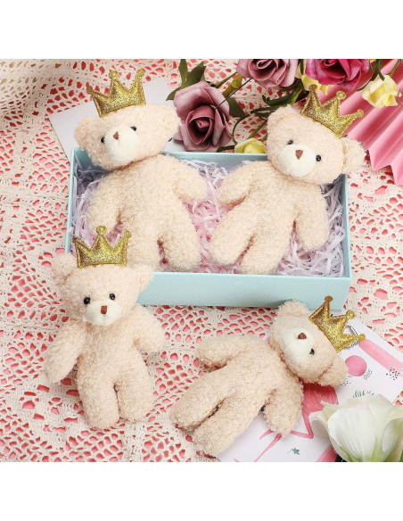 18 Osos de Peluche Miniatura Kasyat 12 cm para Llaveros 18 Osos de Peluche Miniatura Kasyat 12 cm para Llaveros