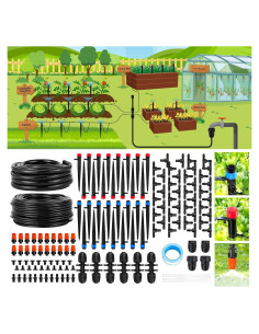 Sistema de Riego por Goteo Abakuku 240 pies Automático